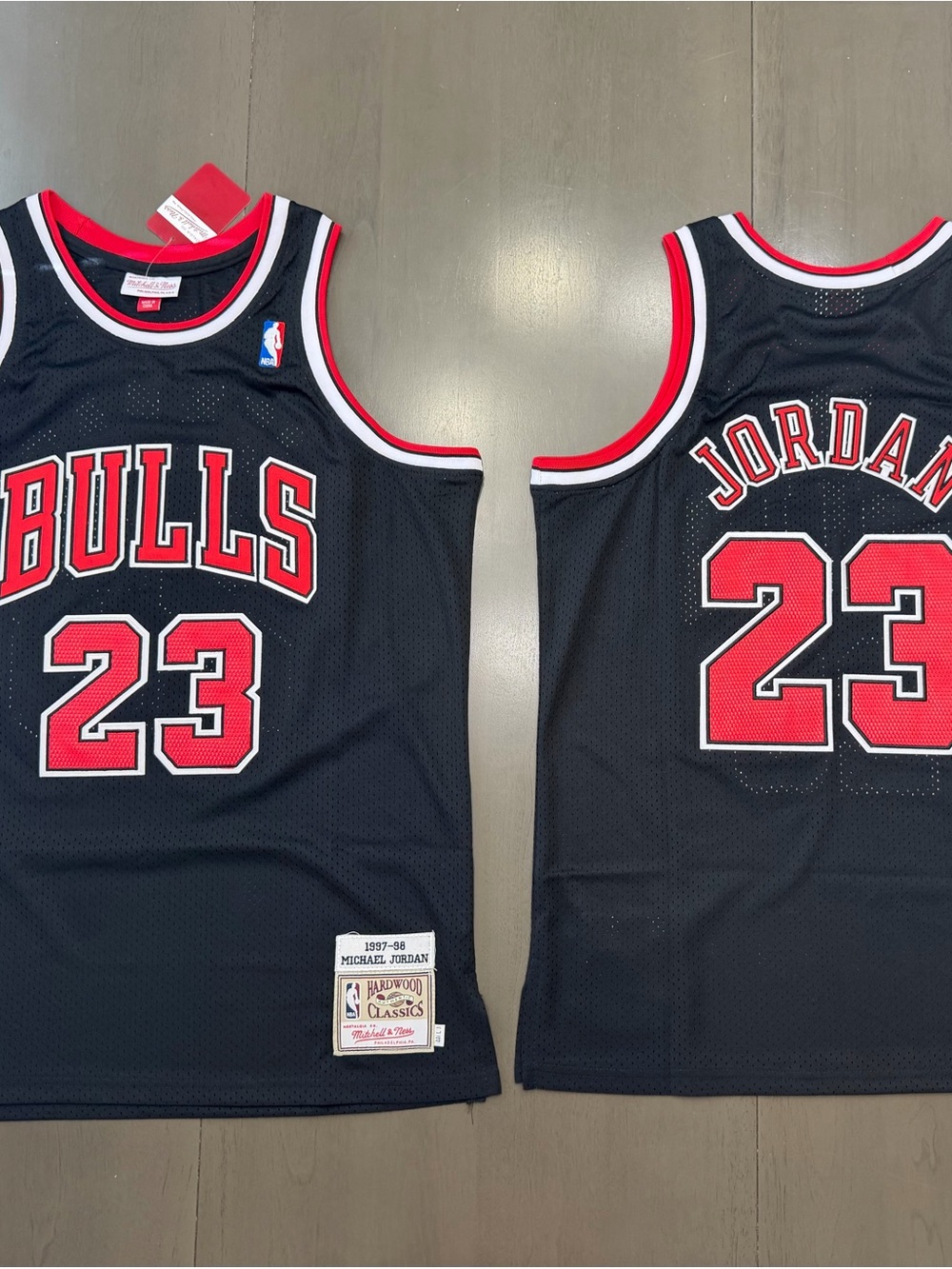 Black Jordan jerseys